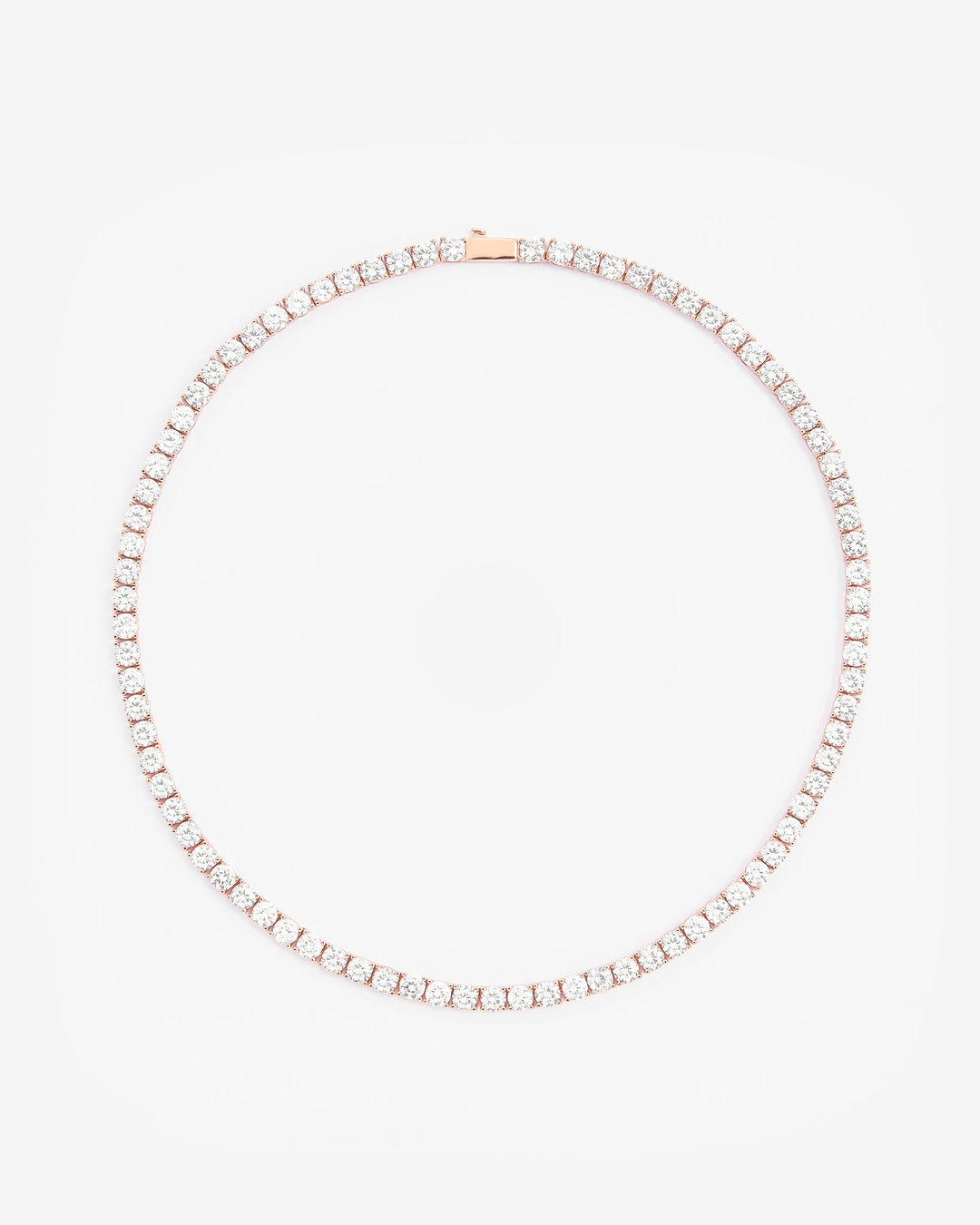 5mm Tennis Chain - Rose Gold