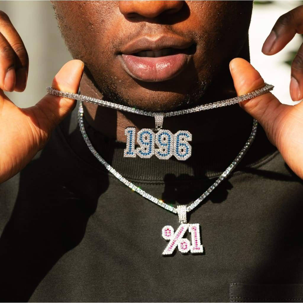 Varsity Letter Custom Pendant - Gold