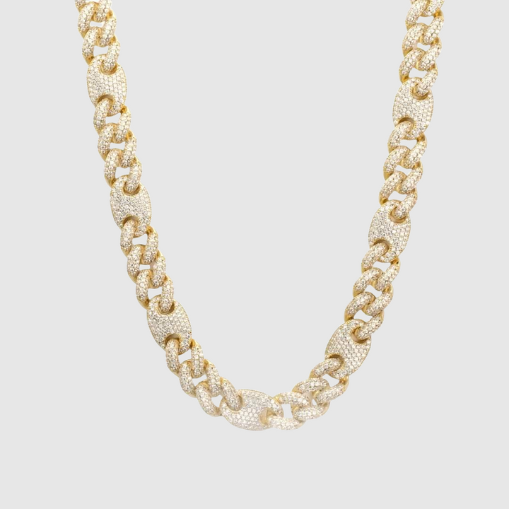 15mm Mariner Chain - Gold