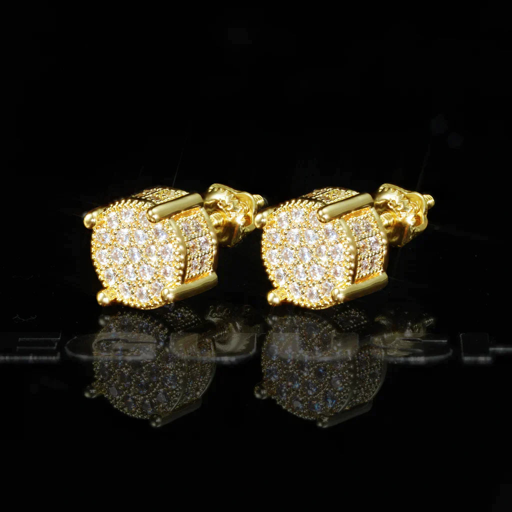 Verolux™ - FREE Iced Round CZ Earrings