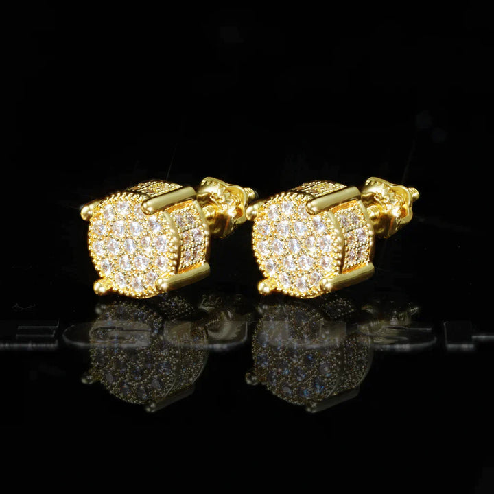 Verolux™ - FREE Iced Round CZ Earrings