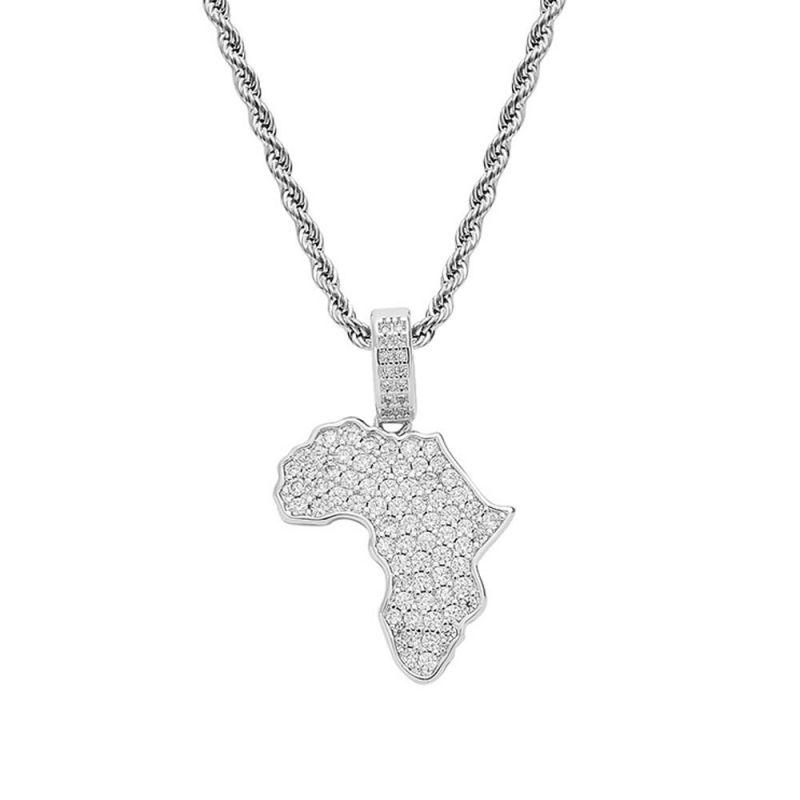 Verolux™ - FREE Iced Africa Map Pendant