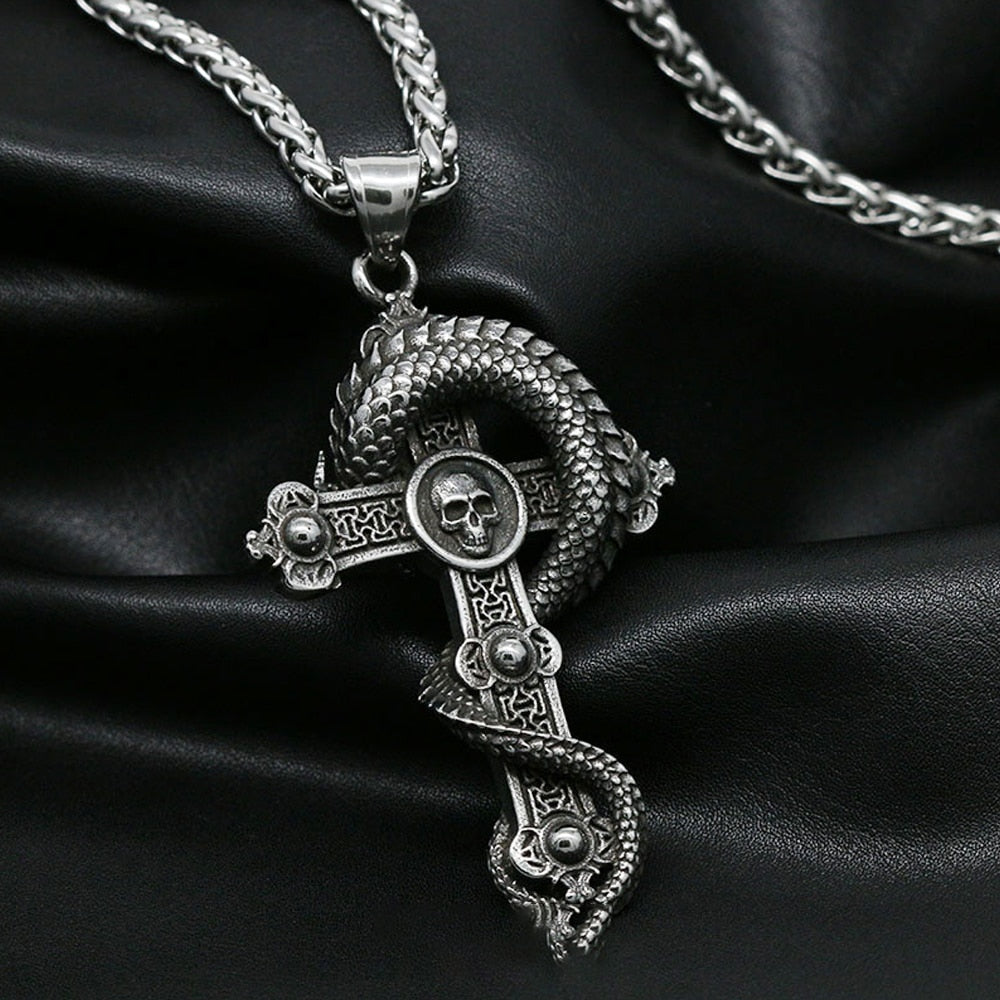 Verolux™ - FREE Dragon Cross Pendant Necklace