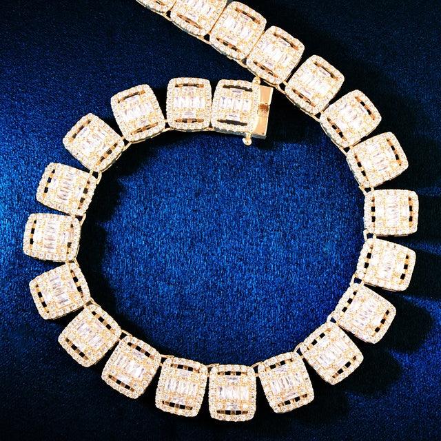 Verolux™ - FREE Baguette Clustered Tennis Bracelet