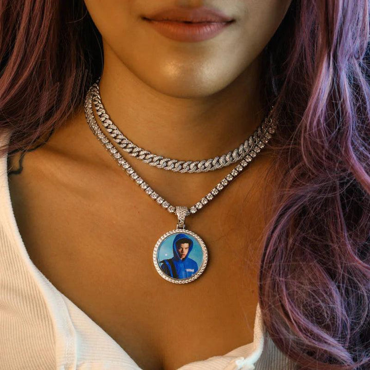 Verolux™ - FREE Iced Custom Photo Pendant With Chain