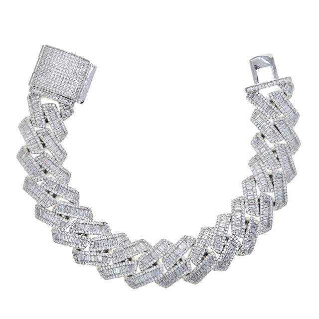Verolux™ - FREE 17mm Prong Baguette Cuban Bracelet