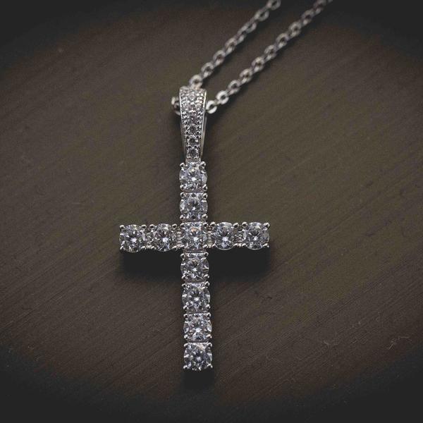 Verolux™ - FREE Iced Out Cross Pendant w/ 4mm Tennis Chain