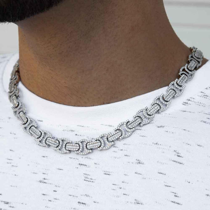 Verolux™ - FREE 13mm Diamond Byzantine Chain