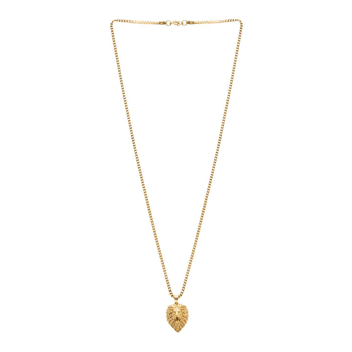 Lion Necklace - Gold