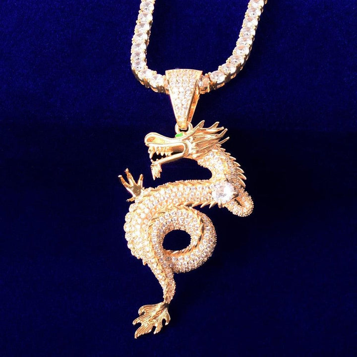 Verolux™ - FREE Iced Out Dragon Pendant w/ 4mm Tennis Chain