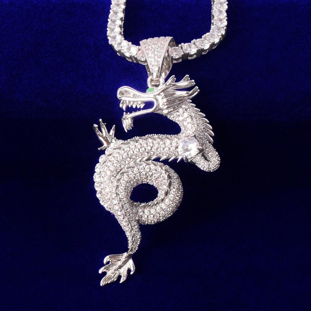 Verolux™ - FREE Iced Out Dragon Pendant w/ 4mm Tennis Chain