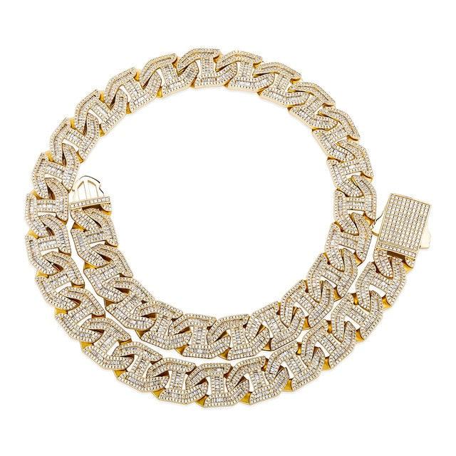 Verolux™ - FREE 16mm Baguette Chain Link Necklace