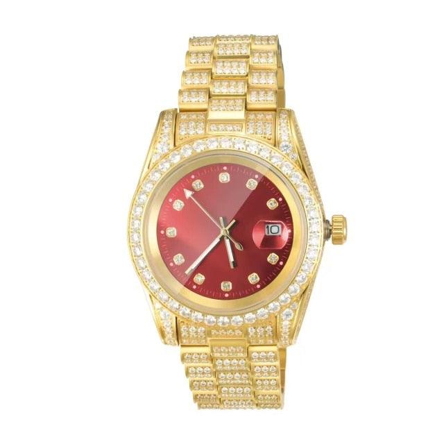 Verolux™ - FREE Iced Out Presidential Watch in Yellow Gold