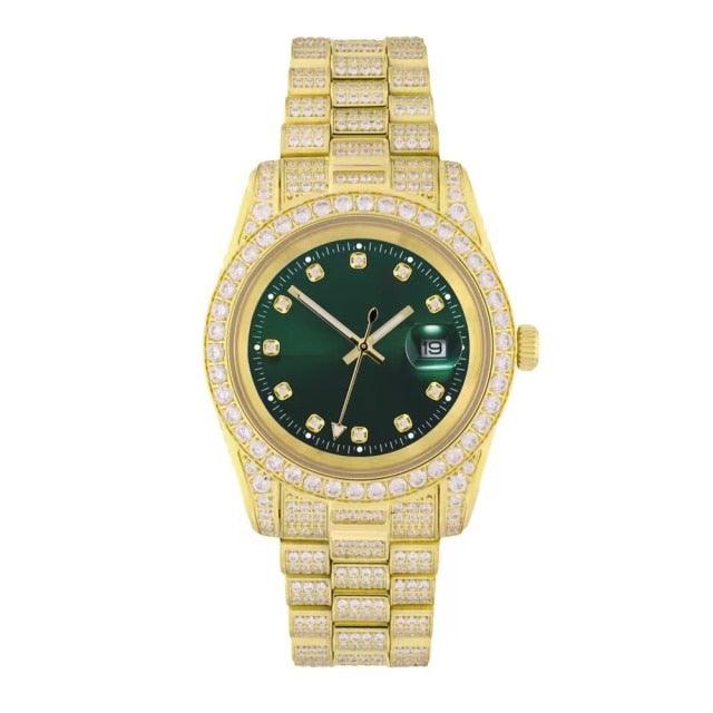 Verolux™ - FREE Iced Out Presidential Watch in Yellow Gold