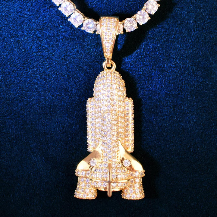 Verolux™ - FREE Iced Rocket Pendant w/ 4mm Tennis Chain