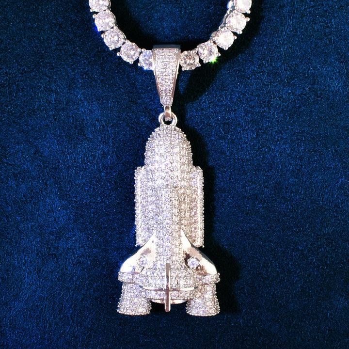 Verolux™ - FREE Iced Rocket Pendant w/ 4mm Tennis Chain