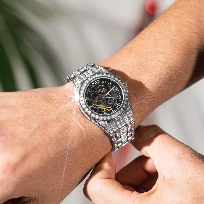 Verolux Baguette Watch - Silver